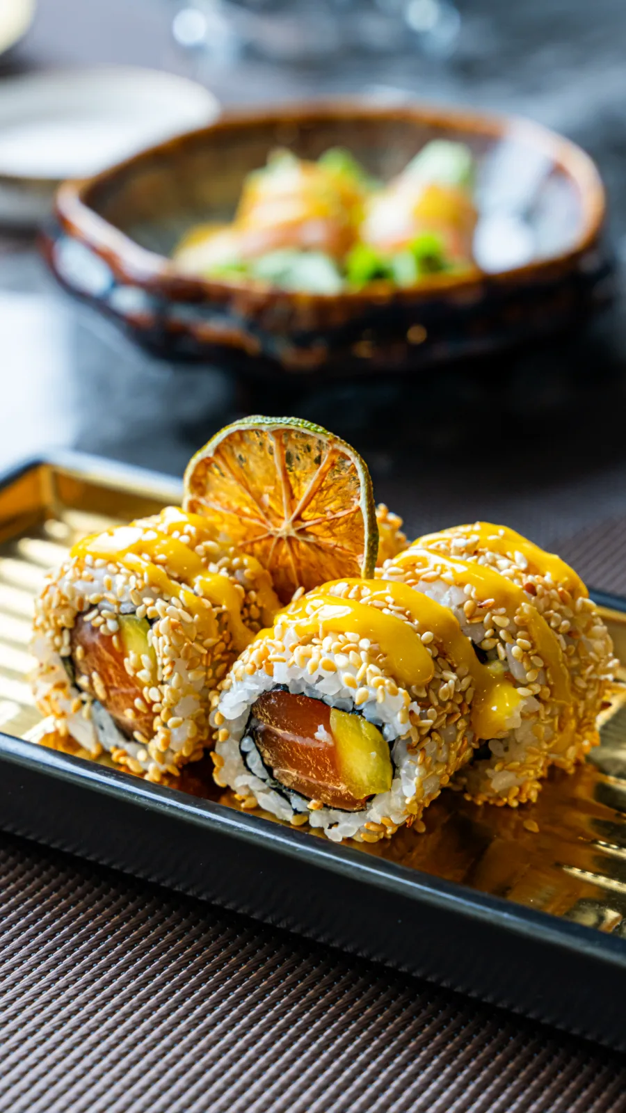 Rolls panés aux agrumes